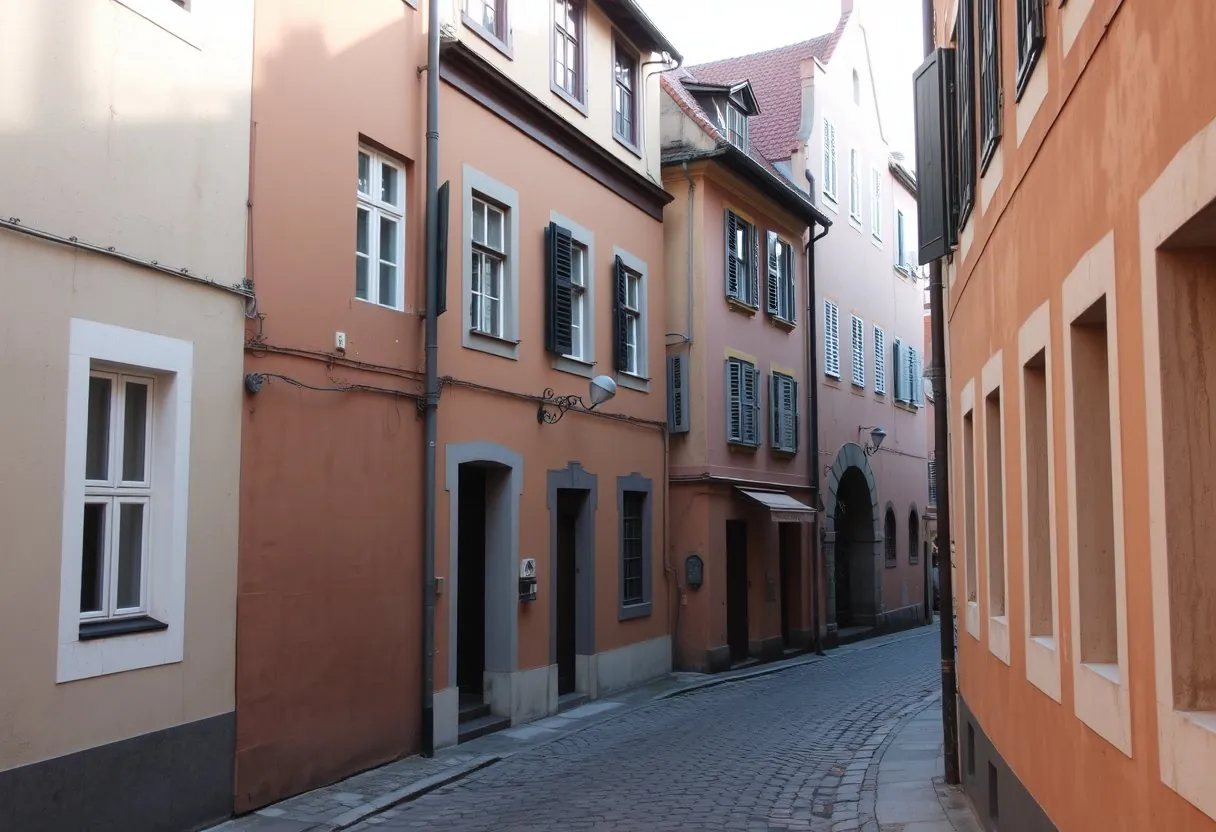 Fassaden in Koblenz